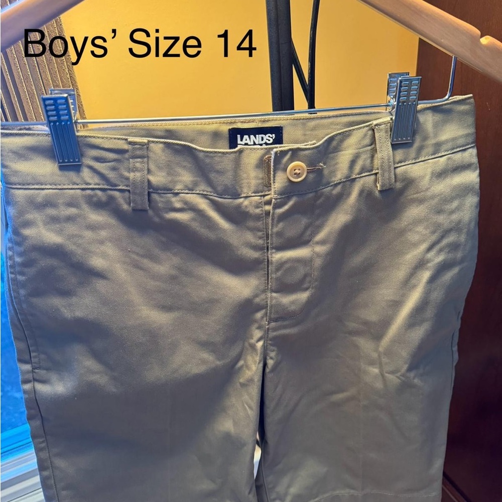 Boys pants, Lands End, size 14